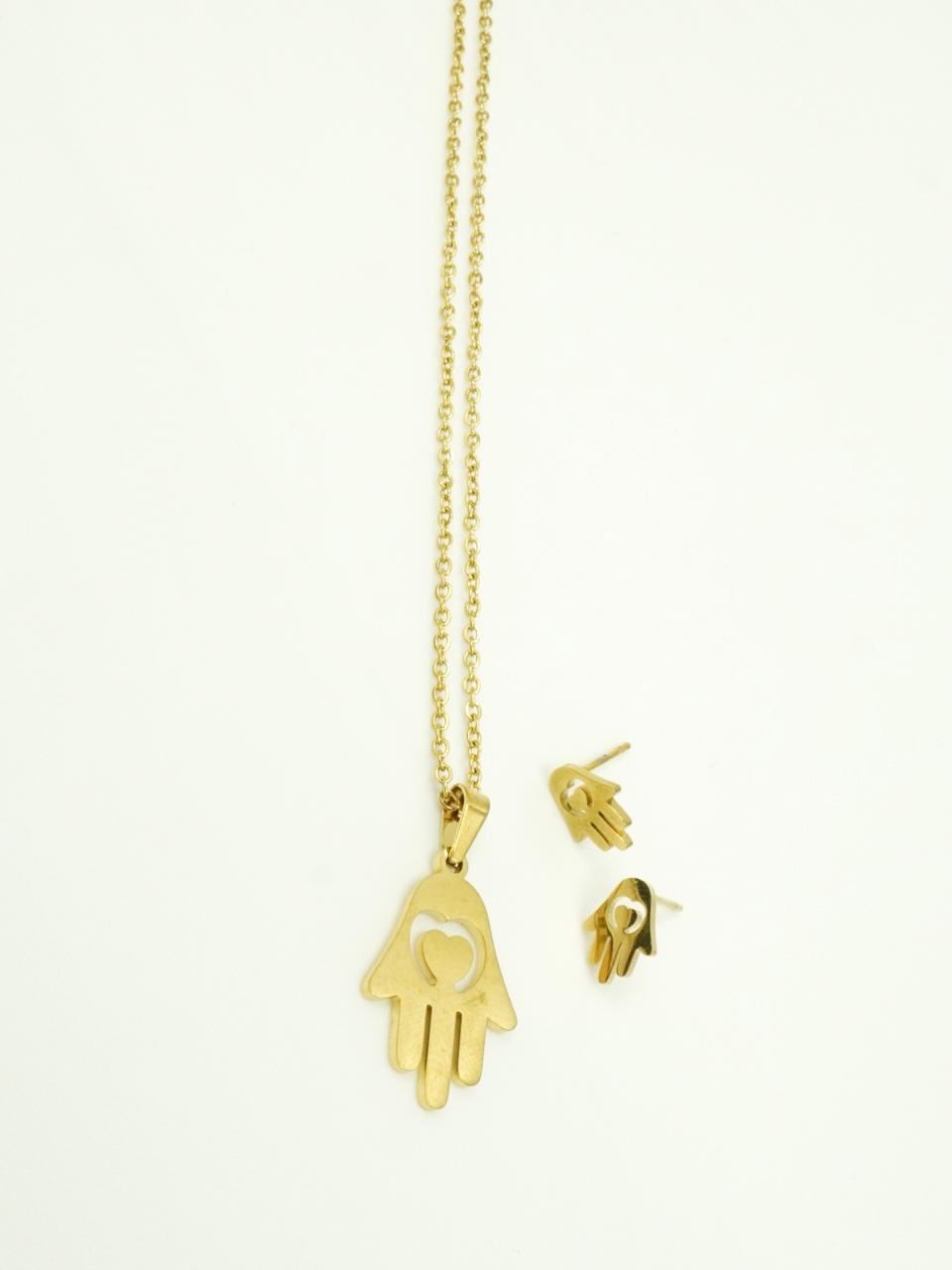 Miniatura 2 de JUEGUITO ECO MANO-CORAZON DORADA